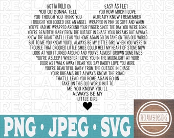 My Little Girl Song Etsy