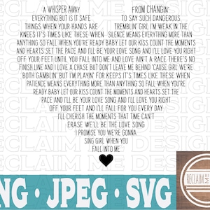 Fall into me Heart shaped SVG,PNG, and JPEG file