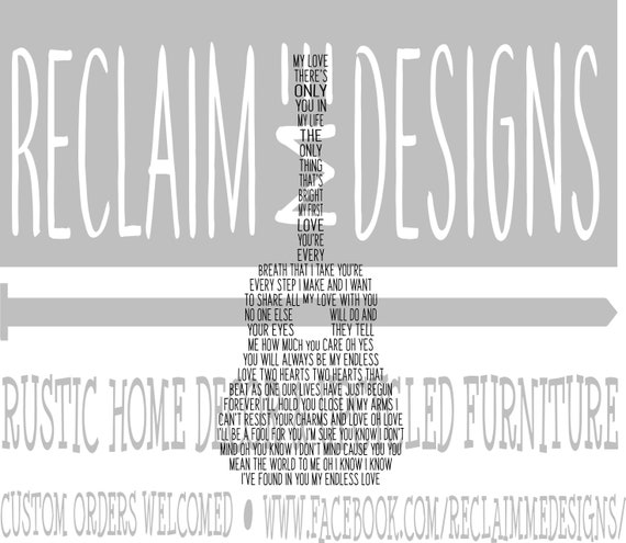 Download Endless Love Guitar Shaped Svg And Png File Etsy