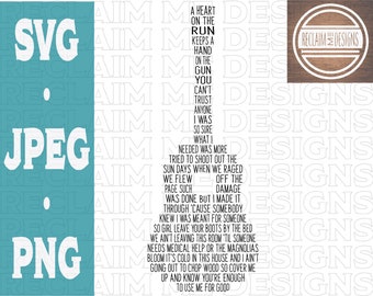 Cover me up guitar shaped SVG,PNG, and JPEG file