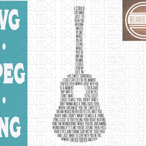 I don&#39;t want to miss a thing Guitar word art file SVG,PNG, and JPEG file