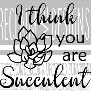 Penso che sei succulento file in formato SVG, PNG e JPEG