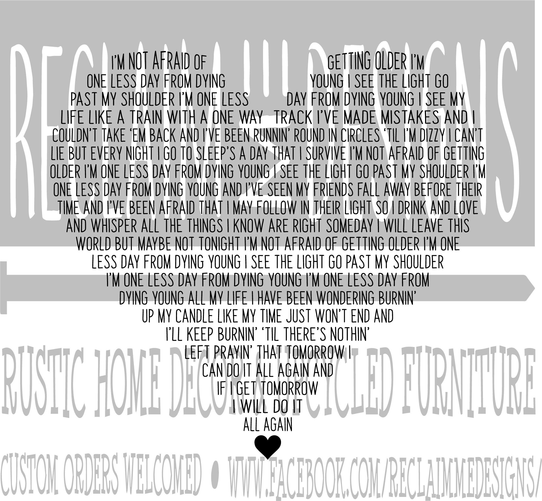 One Less Day One Less Day Heart Shaped SVG and PNG File - Etsy