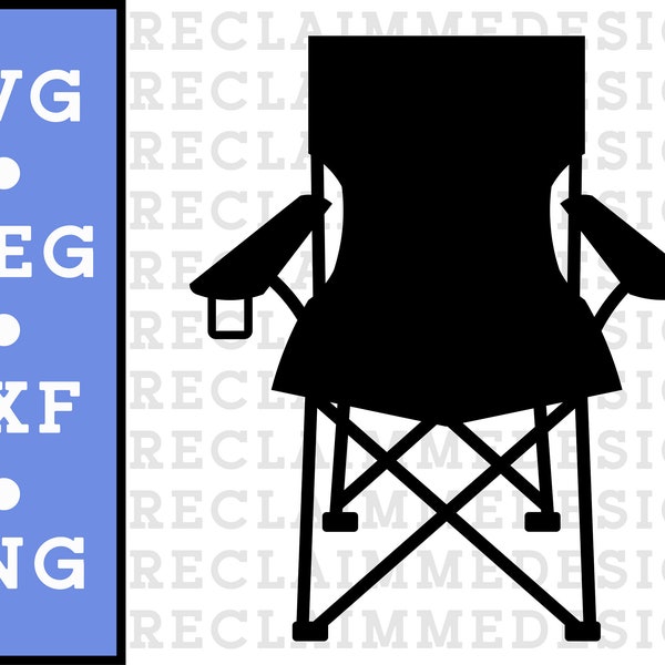 Lawn Chair SVG, PNG, SVG, and DxF file