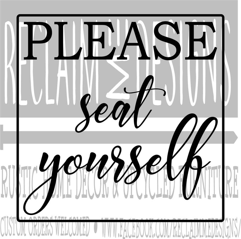Please Seat Yourself SVGPNG and JPEG File Etsy
