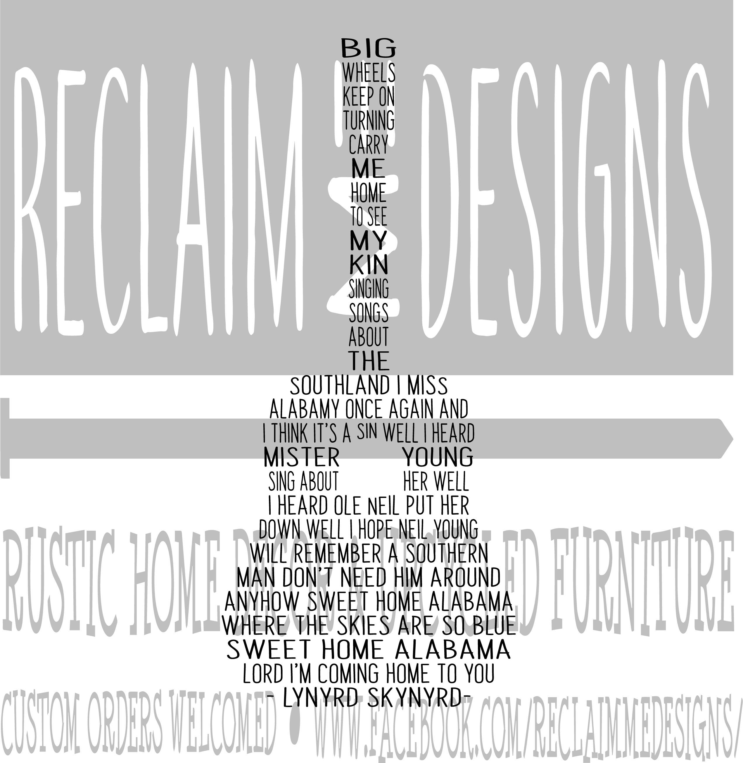 Free Free 161 Sweet Home Alabama Svg SVG PNG EPS DXF File