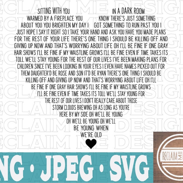 The rest of our life heart shaped SVG,JPEG,  and PNG file