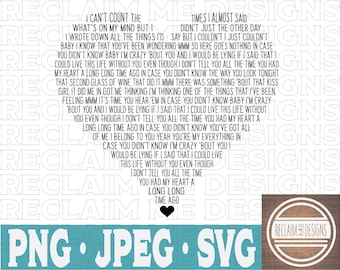 En caso de que no en forma de corazón SVG, JPEG y PNG archivo