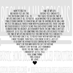I&#39;ve had the time of my life heart shaped SVG, PNG, and jPeg file