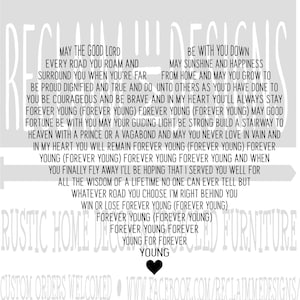 Forever young Heart shaped SVG and PNG file