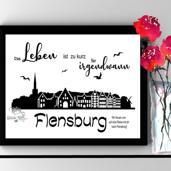 Geldgeschenk • Flensburg • Hochzeit • Geburtstag • Reisen • Rente • personalisiert • auch Digital