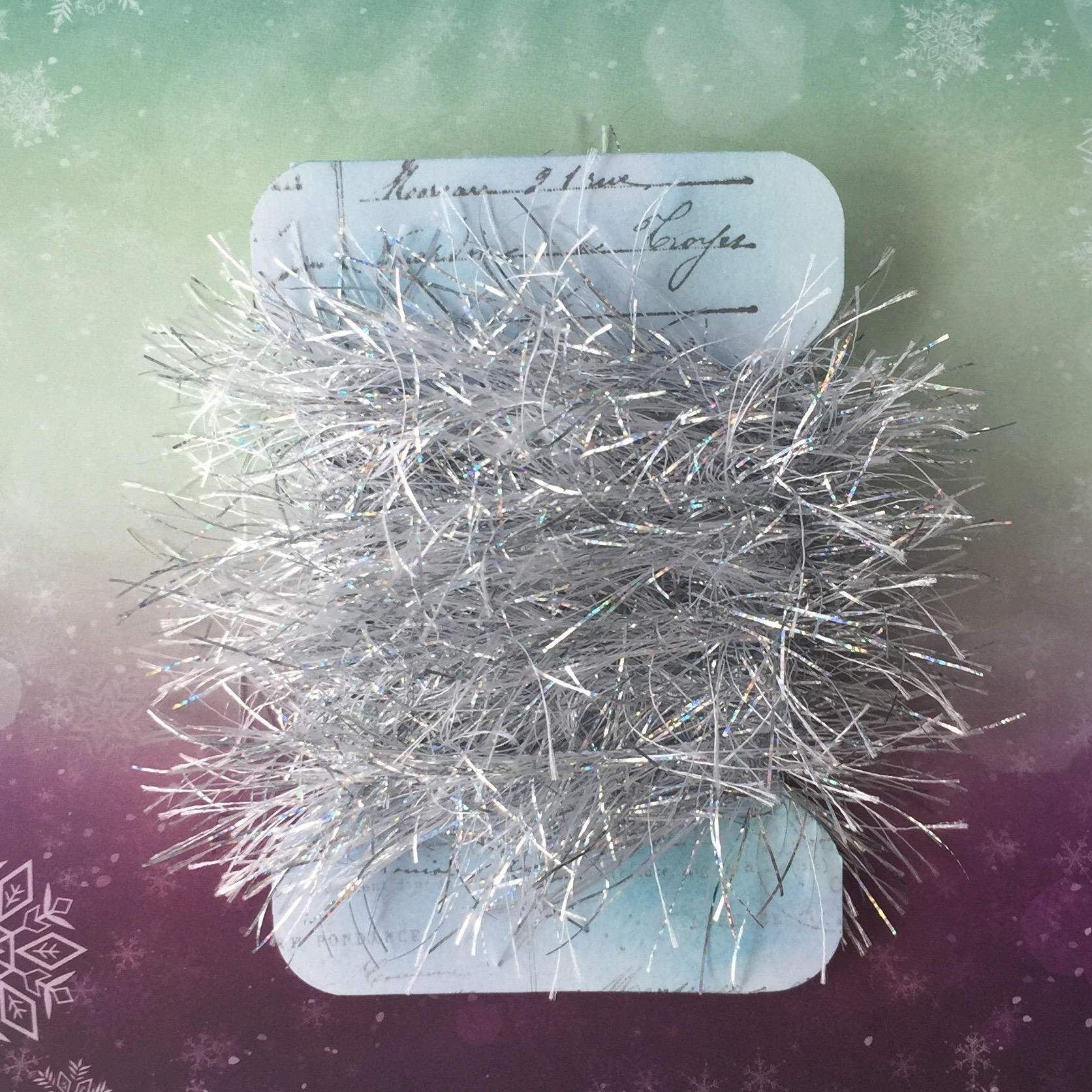 Silver Glitter Eyelash Trim Metallic Eyelash Yarn for Journals Etsy