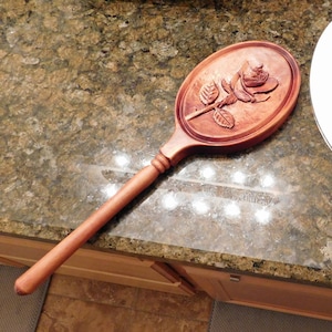 Hand Mirror | Wood hand Mirror with Handle | mir004
