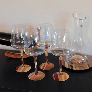Wine glass stem holder hotsell