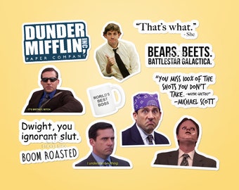 the office hydro flask stickers