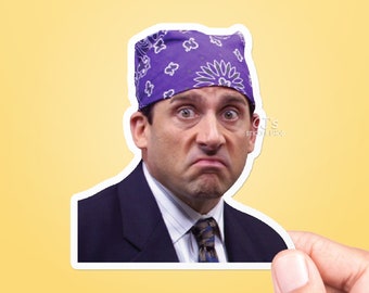 Prison Mike silhouette vinyl decal sticker The Office Dunder Mifflin