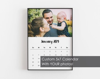 customized calendar etsy