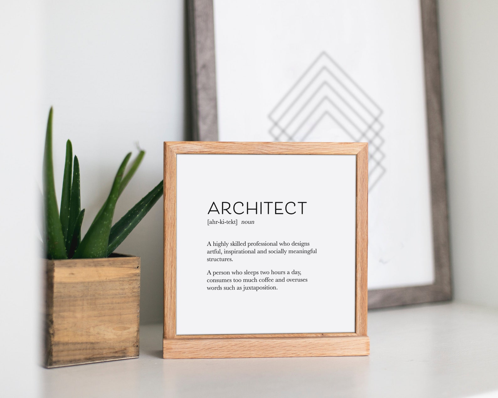 Architect Definition Print Architect Gift Ideas Architect Etsy