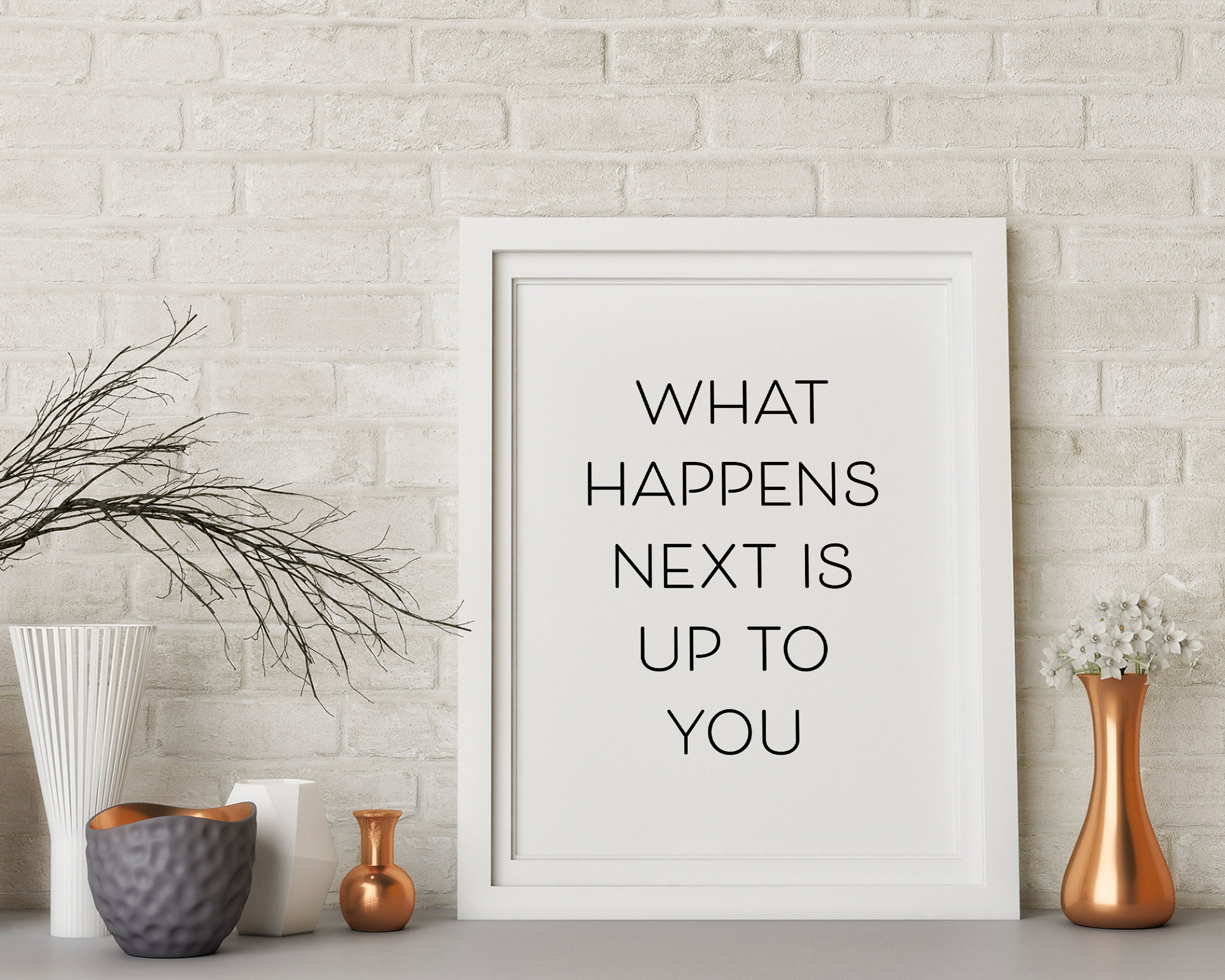 Motivational Quotes Home Office Decor Downloadable Prints Etsy