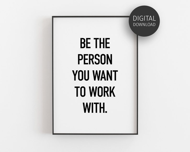 Office Wall Art Teamwork Quotes Office Decor Print Etsy Canada
