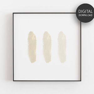 Neutral Prints, Taupe Wall Art, Beige Watercolour, Downloadable Prints, Abstract Art, Home Decor, Minimalist Poster, Printable Wall Art