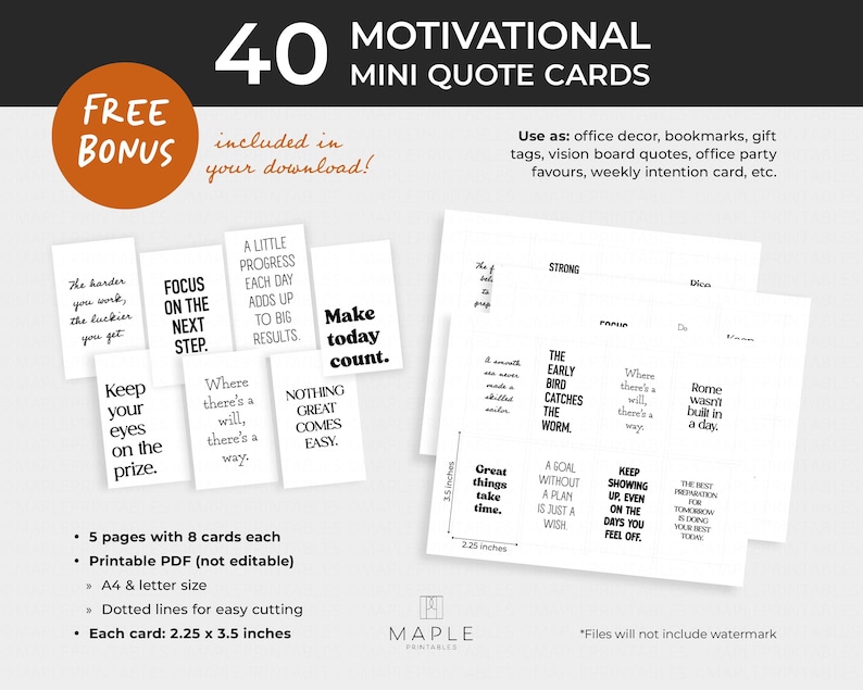 Classroom Bundle, 100 Motivational and Funny Prints for Teens, Printable Wall Art for High School Decor, Back to School Posters for Teachers image 7