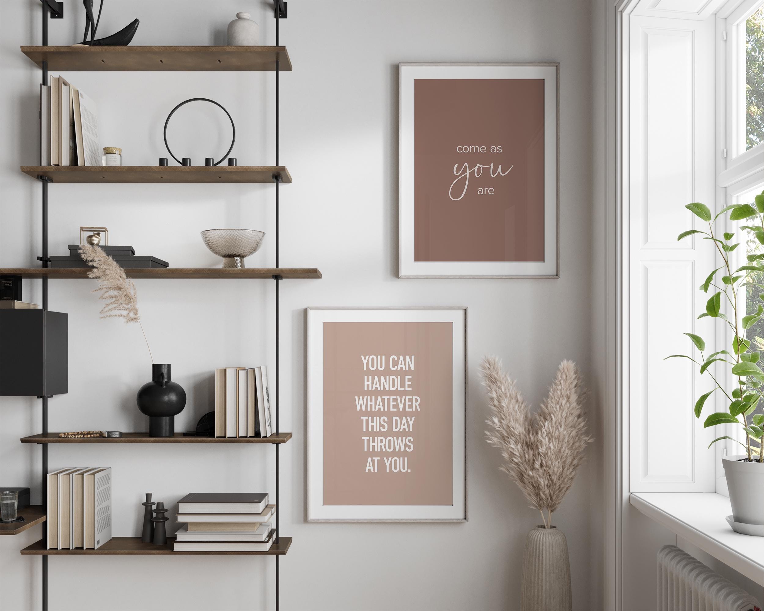 Therapy Office Decor Set of 3 Neutral Prints, Printable Positive ...