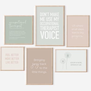 May include: Set of six printable wall art prints with inspirational quotes and a dandelion design. The prints feature a light green, light pink, and beige color scheme.