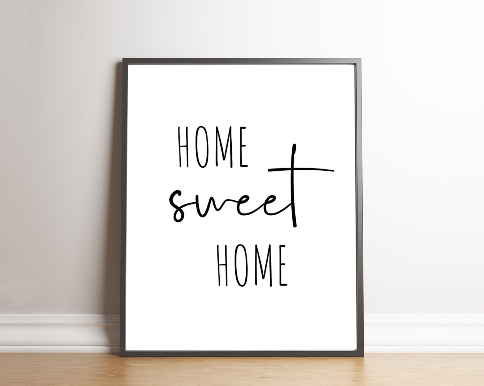 Home Sweet Home Sign Home Printables Downloadable Print | Etsy