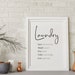 Laundry Schedule Print, Laundry Room Decor, Funny Laundry Poster ...