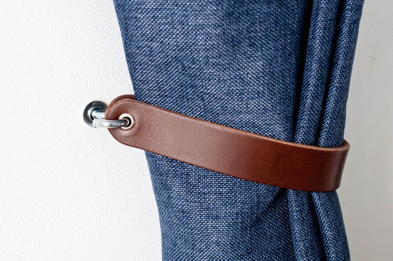 Embrasses de rideau embrasse rideau en cuir accroche rideau - Etsy France