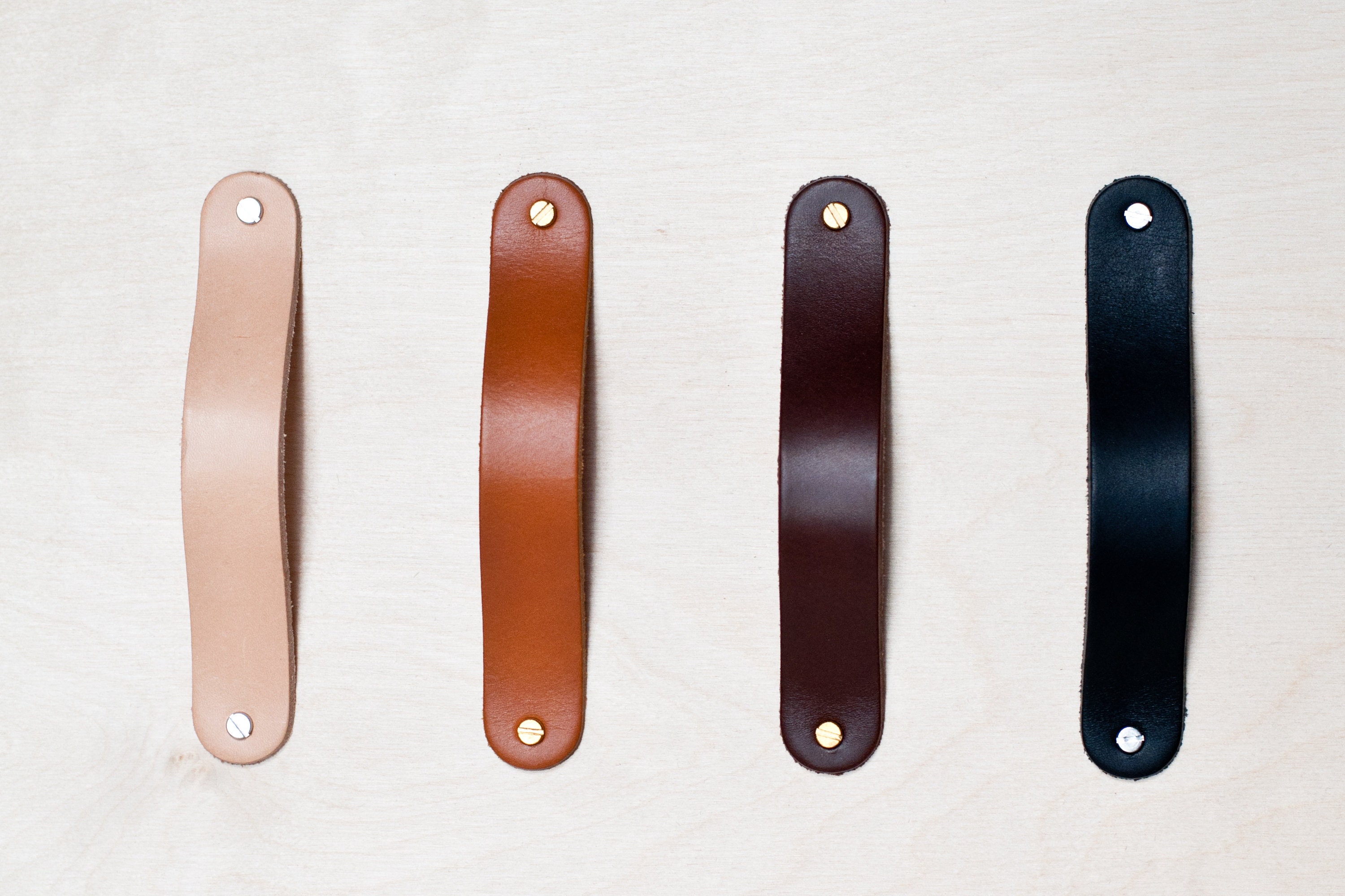 Leather Drawer Pulls Leather Door Handles Leather Door Etsy UK