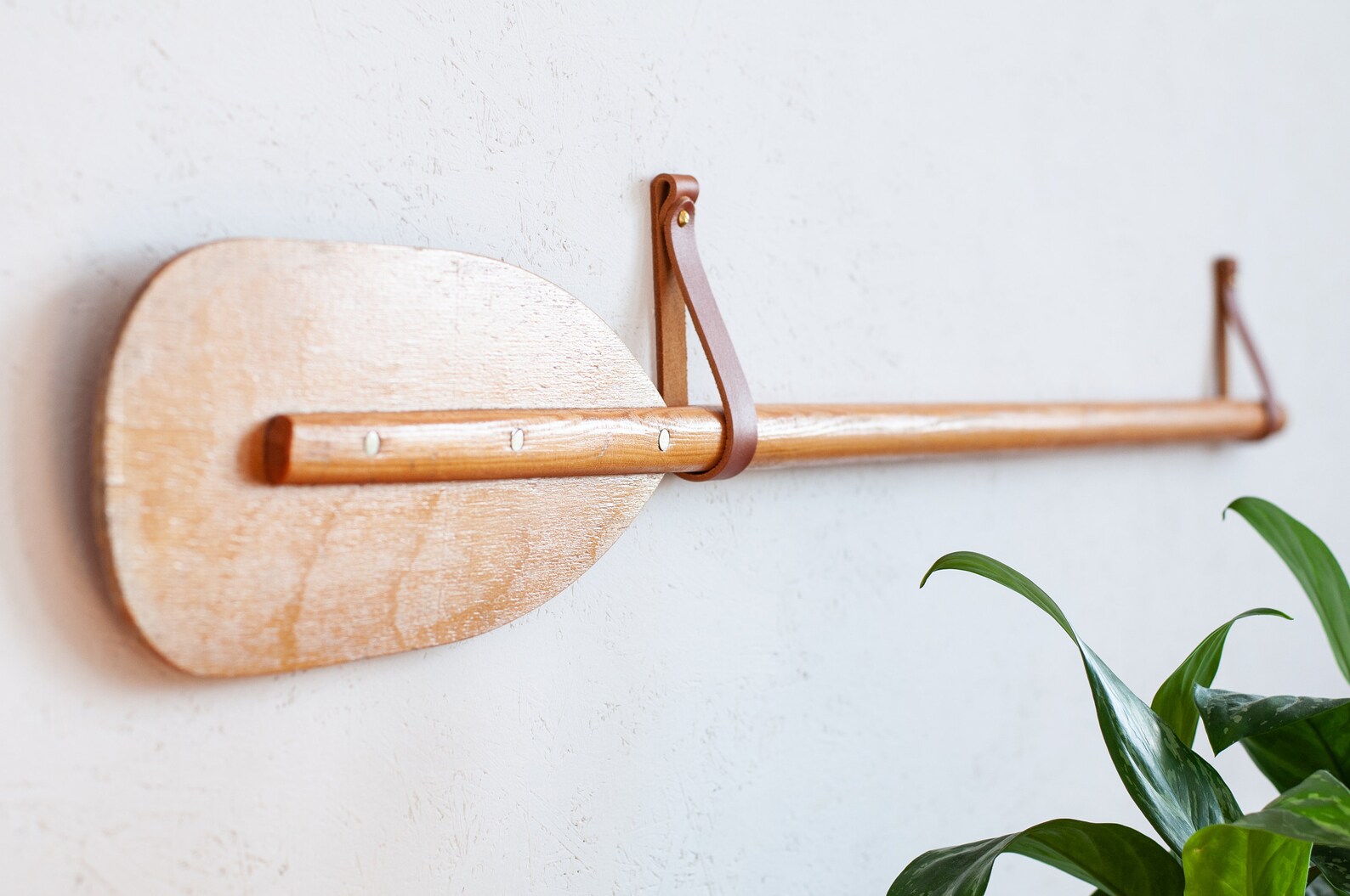Leather Paddle Hangers Canoe Paddle Hanger Hanger for Etsy