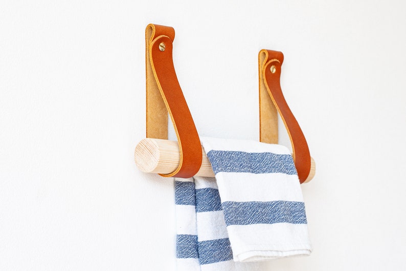 Leather Toilet Roll Holder Leather Toilet Paper Holder Loo Etsy