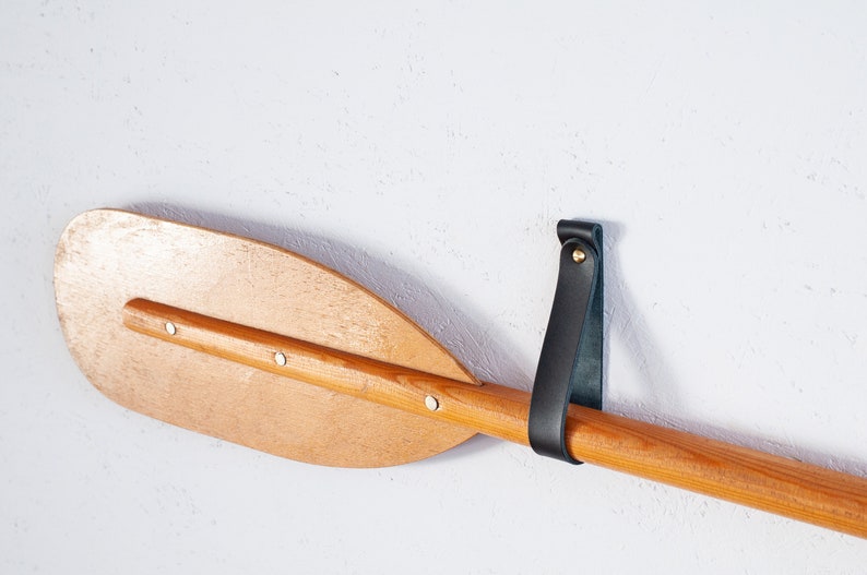 Leather Paddle Hangers Canoe Paddle Hanger Hanger for Etsy