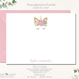 Unicorn Stationery | Unicorn Gift | Unicorn Birthday | Unicorn Gifts | Unicorn Stationary | Gifts for Girls | Unicorn Baby Shower, UNICORN