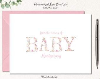 Printable Baby Shower Thank You Card Printable Thank You Pink Girl Baby Bump Thank You Card DARK SKIN Baby Shower Thank You