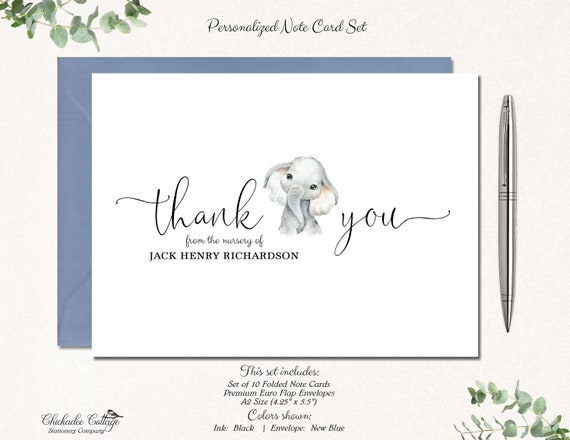 baby thank you cards cheap