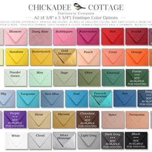 Personalized Folded Thank You Cards, Set of 10 Folded Note Cards with Envelopes CLASSY THANK YOU image 4