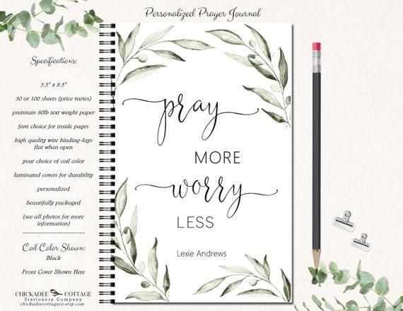 The Best Prayer Journal for Christian Women - Faithfully Planted