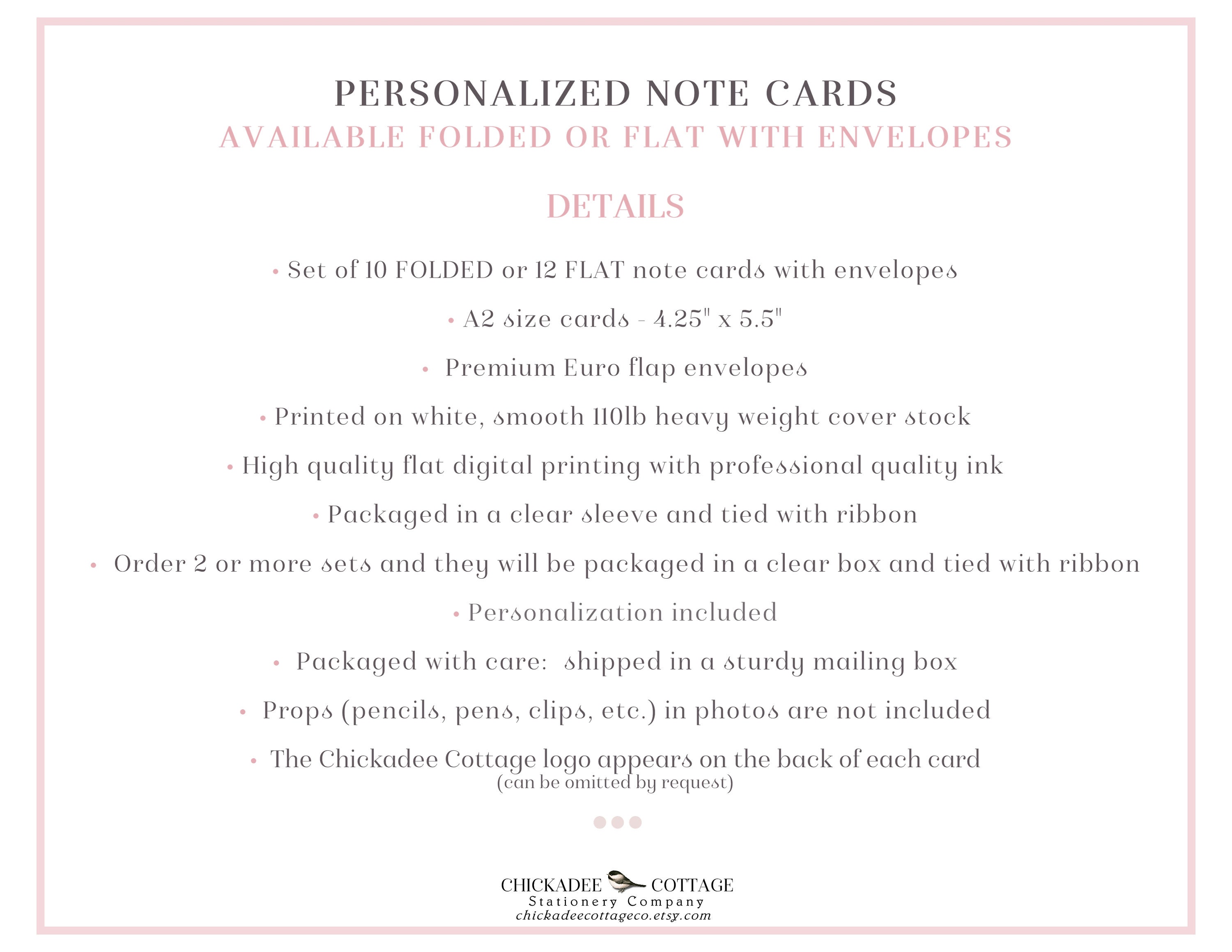Personalized Mens Stationery, Set of 12 Flat or 10 Folded Note Cards ...