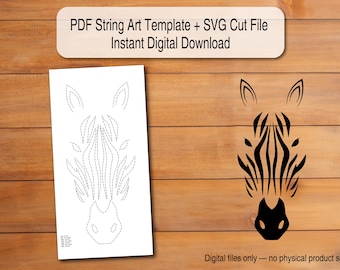Home Sweet Home -  String Art Template | Scalable PDF + SVG Digital Download (Cricut/Silhouette)
