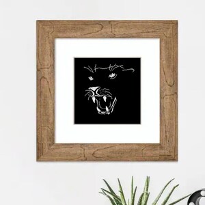 Black Panther. Cross Stitch Pattern. PDF File