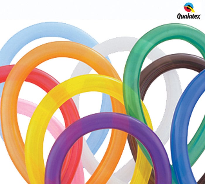 Qualatex Palloncini In Lattice Multicolore - 15 Cm - Ideali Per Decorazioni Fai-da-te E Feste