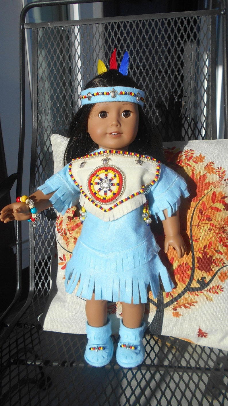 american girl doll indian outfit
