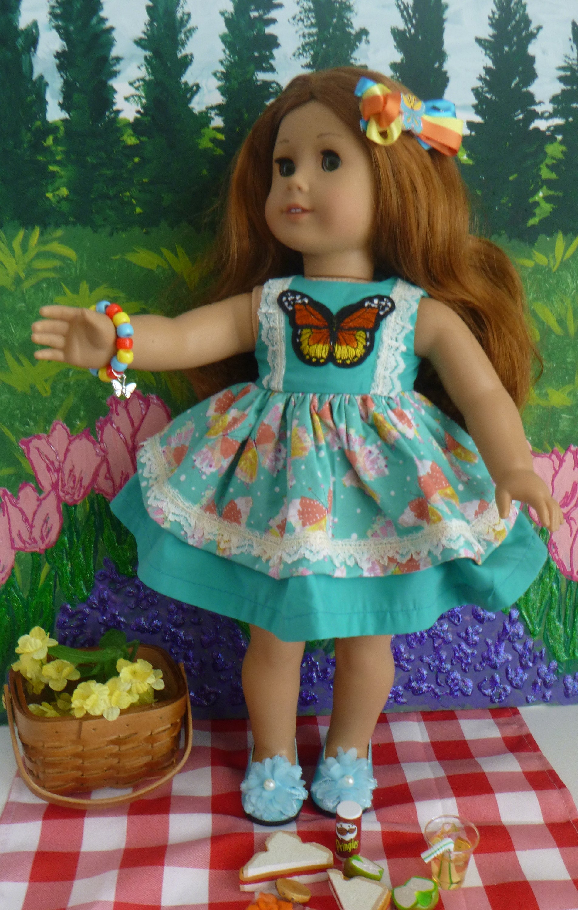American Girl Picnic Outfit Etsy