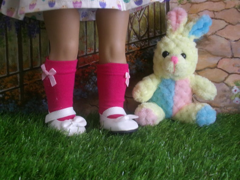 7-pc Easter Doll Outfit: Fits 18" American Girl Doll "Holly" image 5