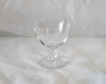 Nevel Champagne Coupe Glasses by Val St Lambert