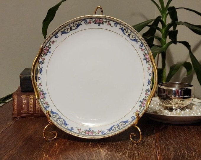 Art Deco Noritake Chanlake Round Platter