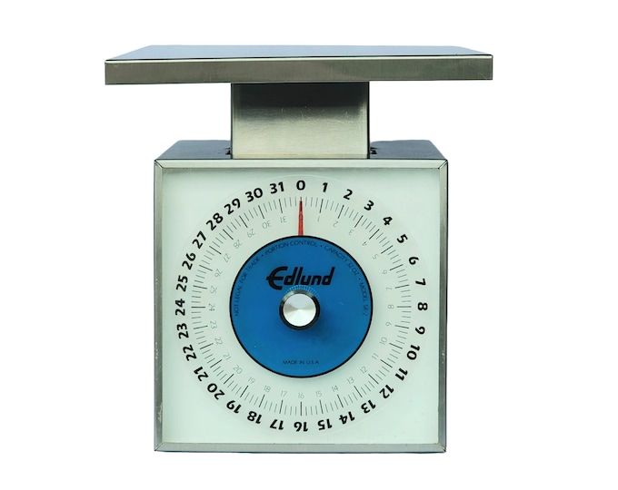 Vintage Edlund Food Scale for Mid Century Modern Kitchen